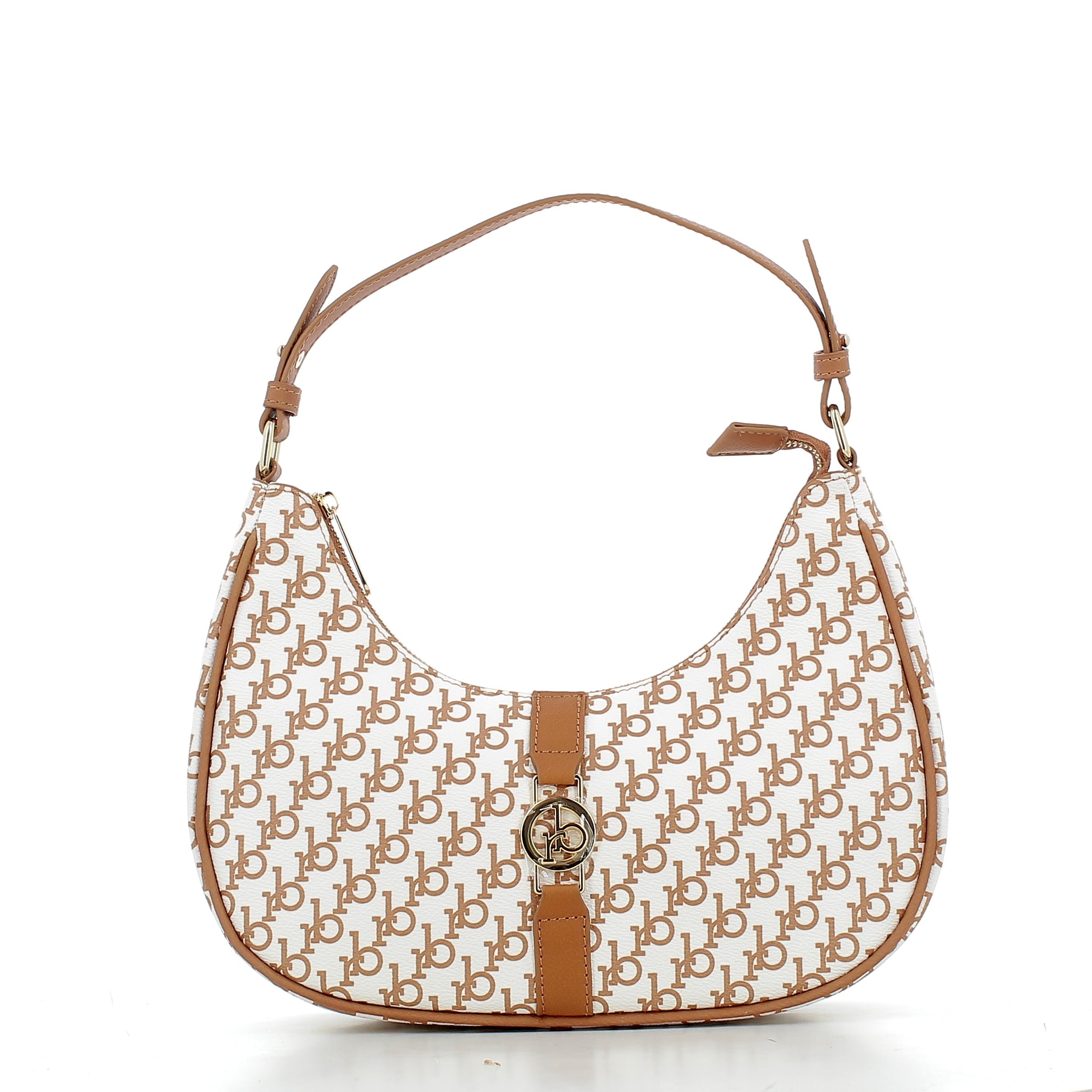 Borsa RoccoBarocco donna 2417P26     WHITE BROWN