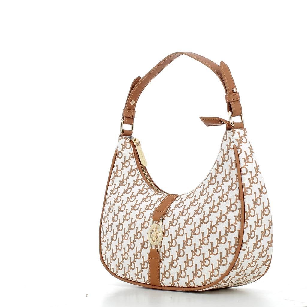 Borsa RoccoBarocco donna 2417P26     WHITE BROWN