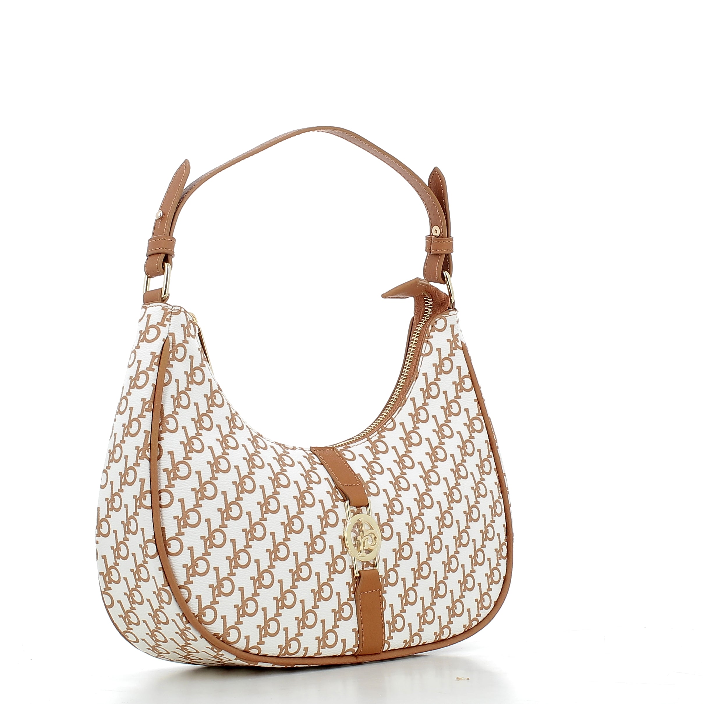 Borsa RoccoBarocco donna 2417P26     WHITE BROWN
