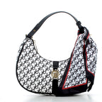 Borsa RoccoBarocco donna 2417P26     WHITE BLACK