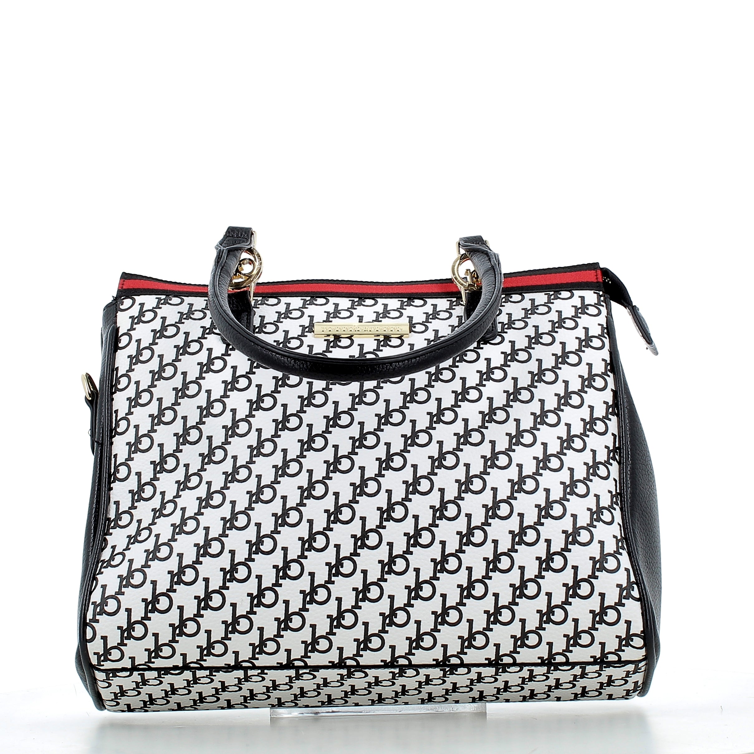 Borsa RoccoBarocco donna 2402P26     WHITE BLACK