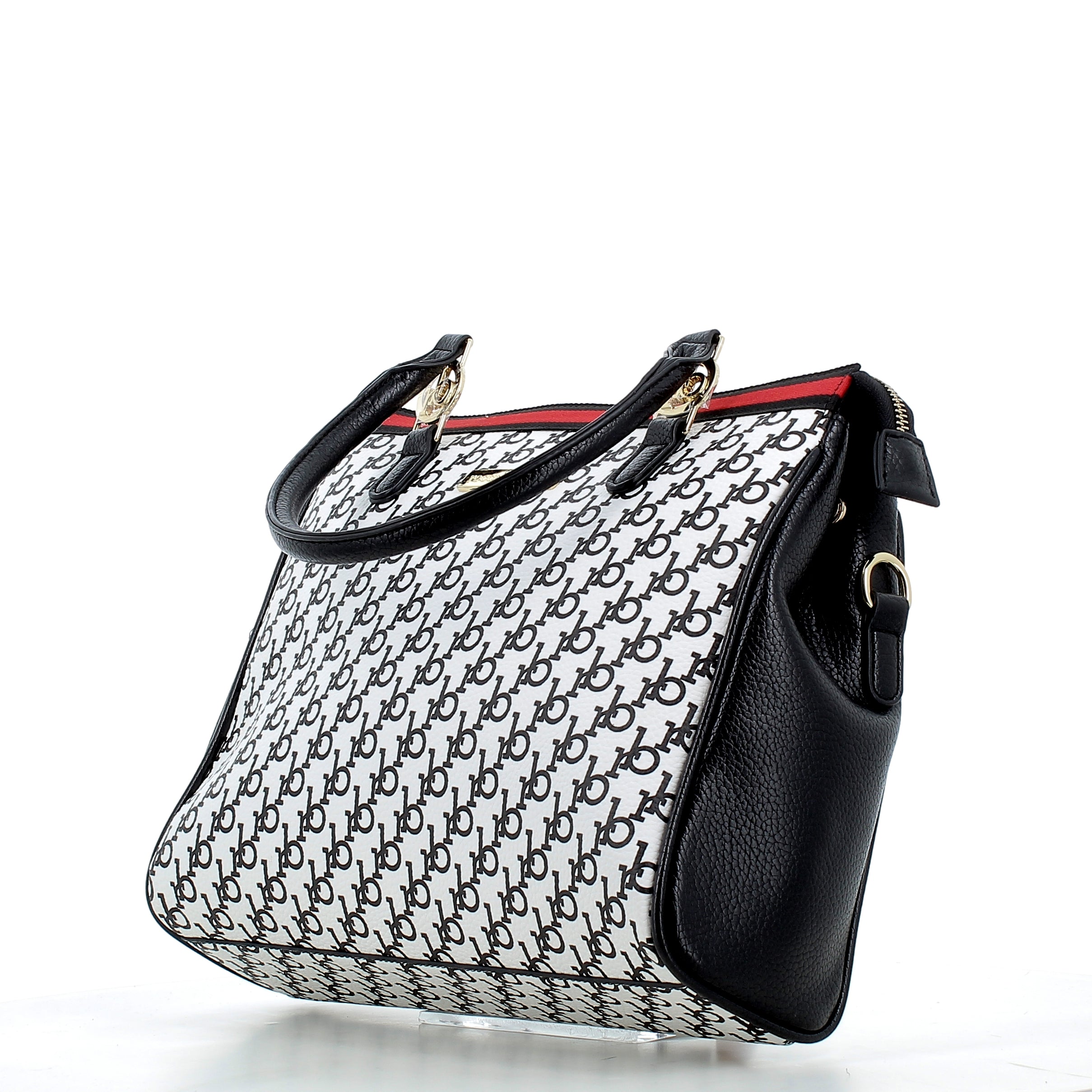Borsa RoccoBarocco donna 2402P26     WHITE BLACK