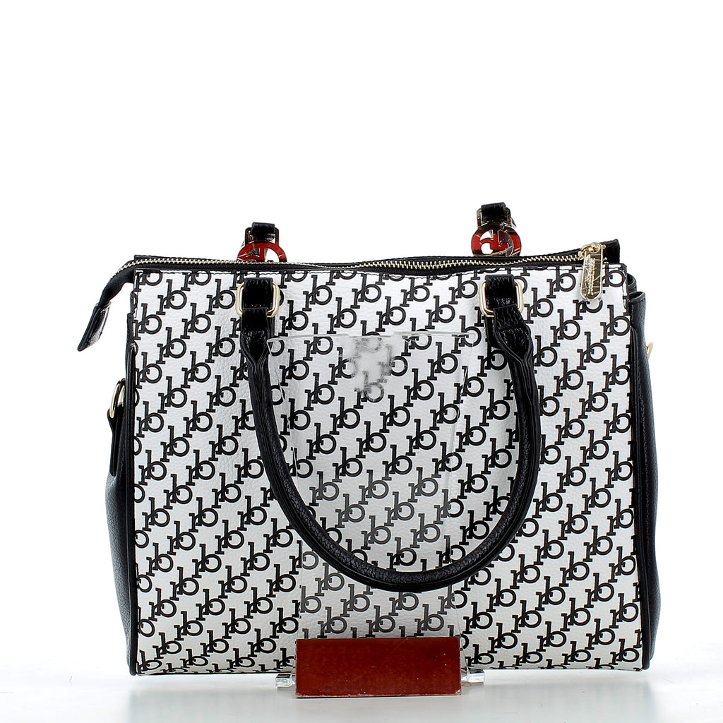 Borsa RoccoBarocco donna 2402P26     WHITE BLACK