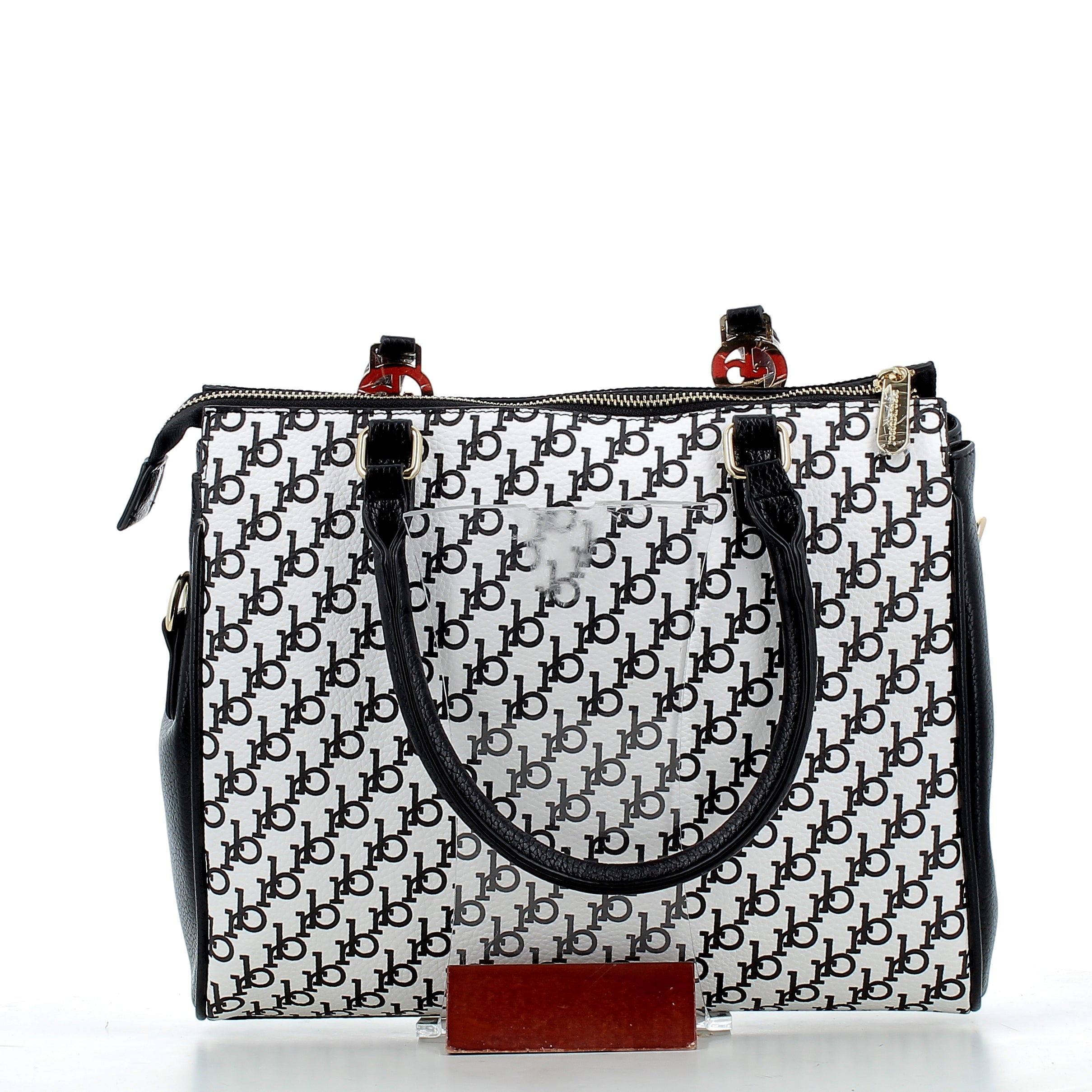 Borsa RoccoBarocco donna 2402P26     WHITE BLACK