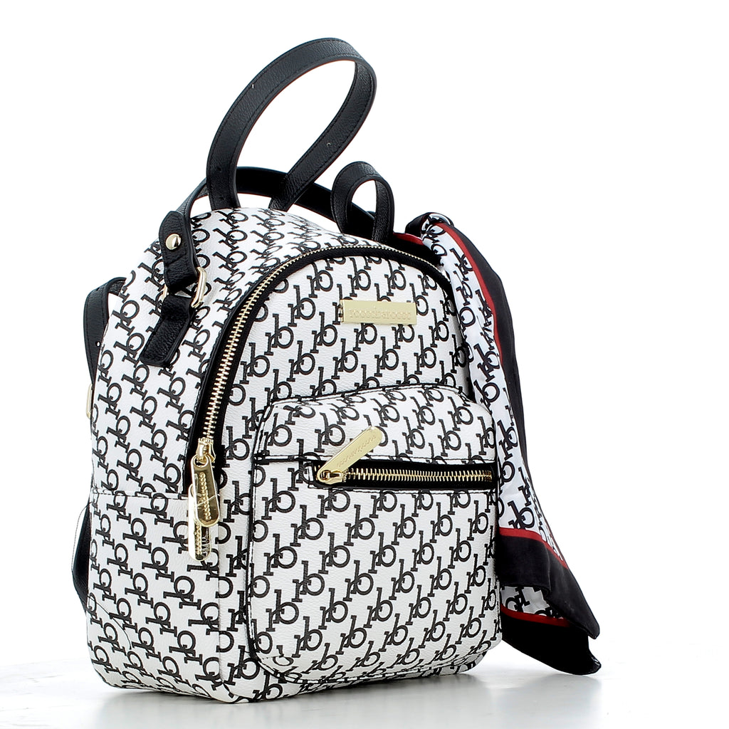 Borsa RoccoBarocco donna 24175P26    WHITE BLACK