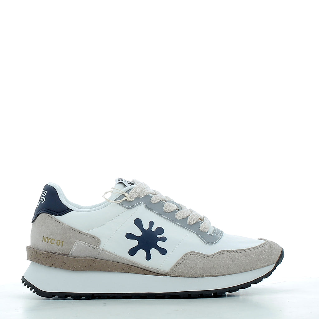 Scarpe Snee uomo NEWYORKP26  WHITE BLU