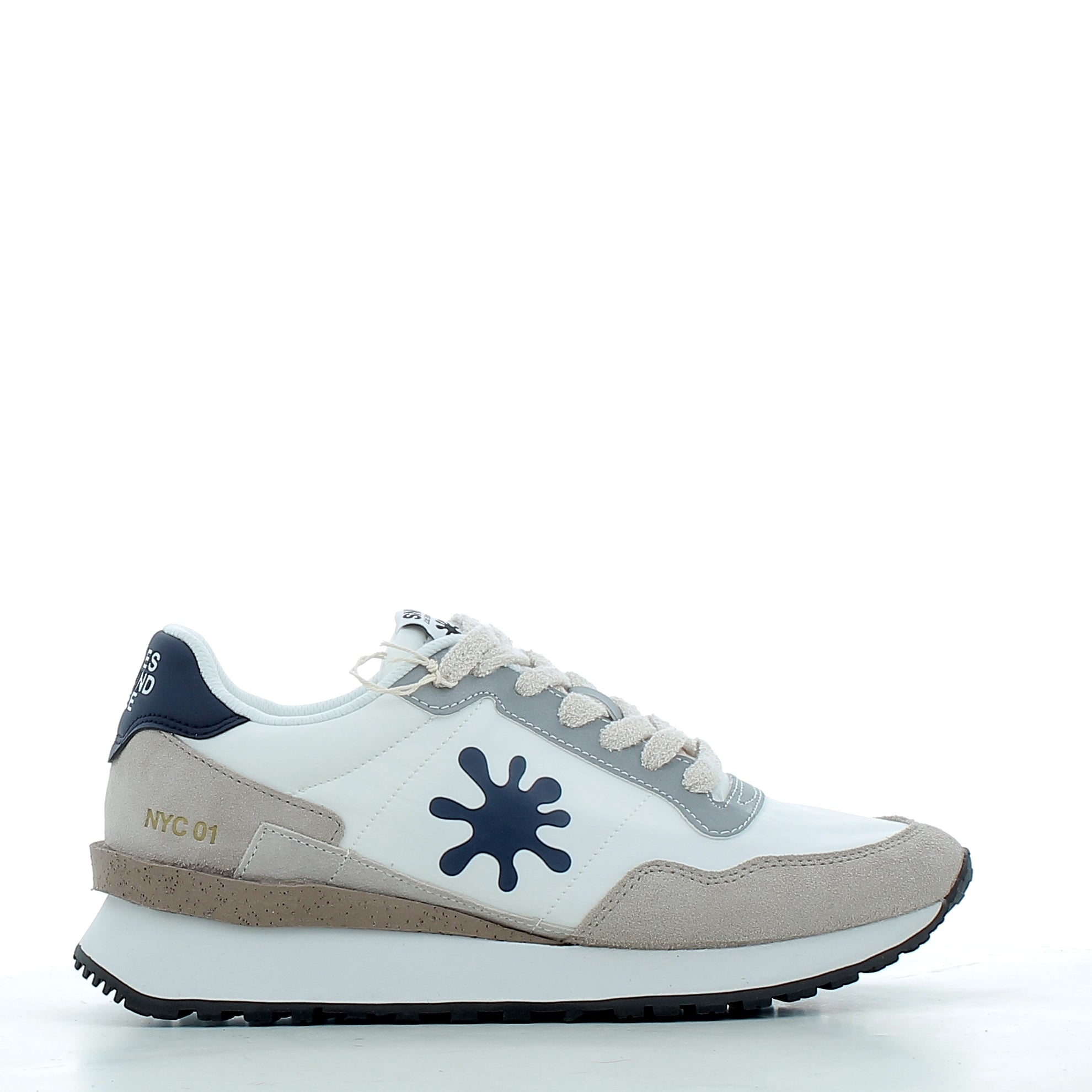 Scarpe Snee uomo NEWYORKP26  WHITE BLU