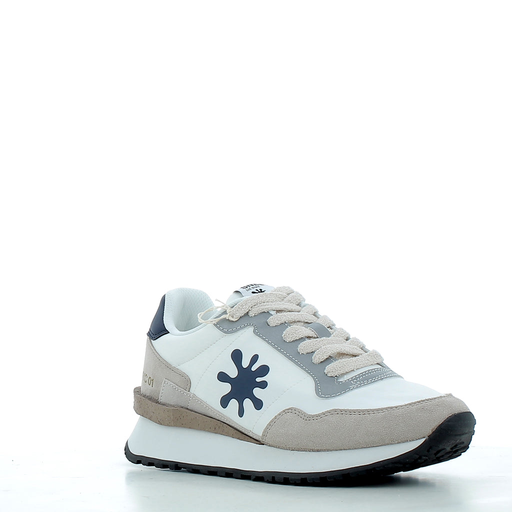 Scarpe Snee uomo NEWYORKP26  WHITE BLU