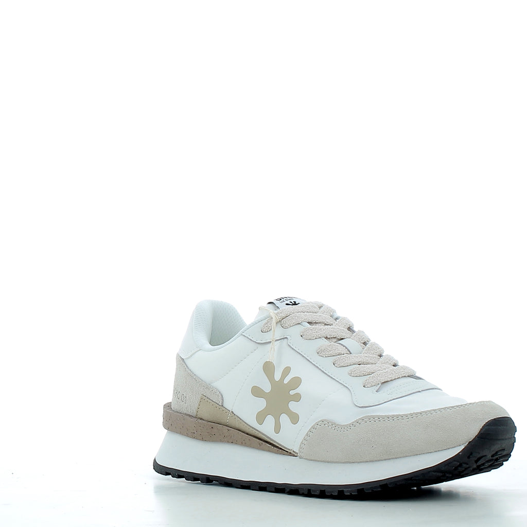 Scarpe Snee uomo NEWYORKP26  WHITE BEIGE