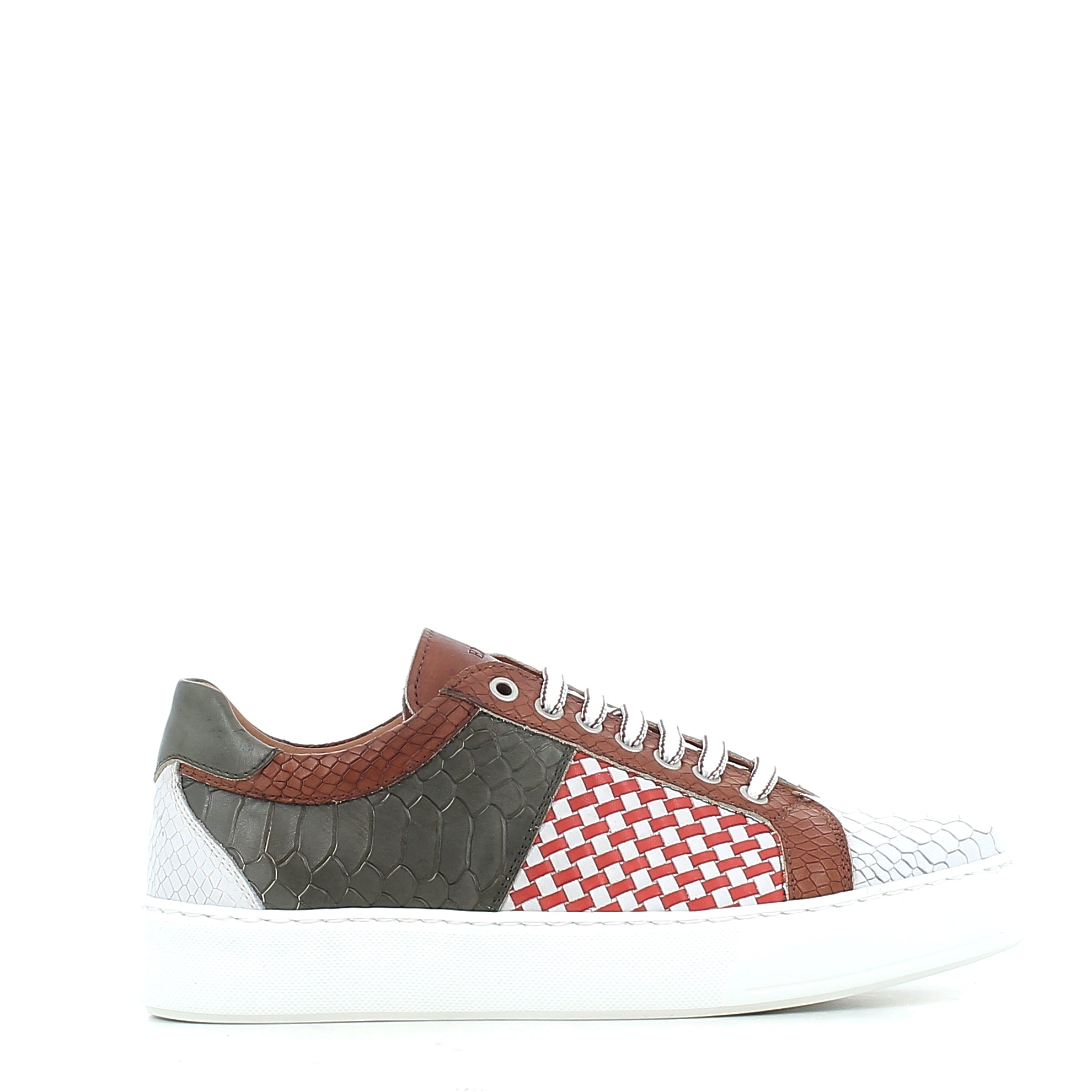 Scarpe Exton uomo 569P26      BIANCO COMB3