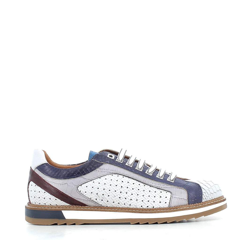 Scarpe Exton uomo 9512P26     BIANCO COMB8
