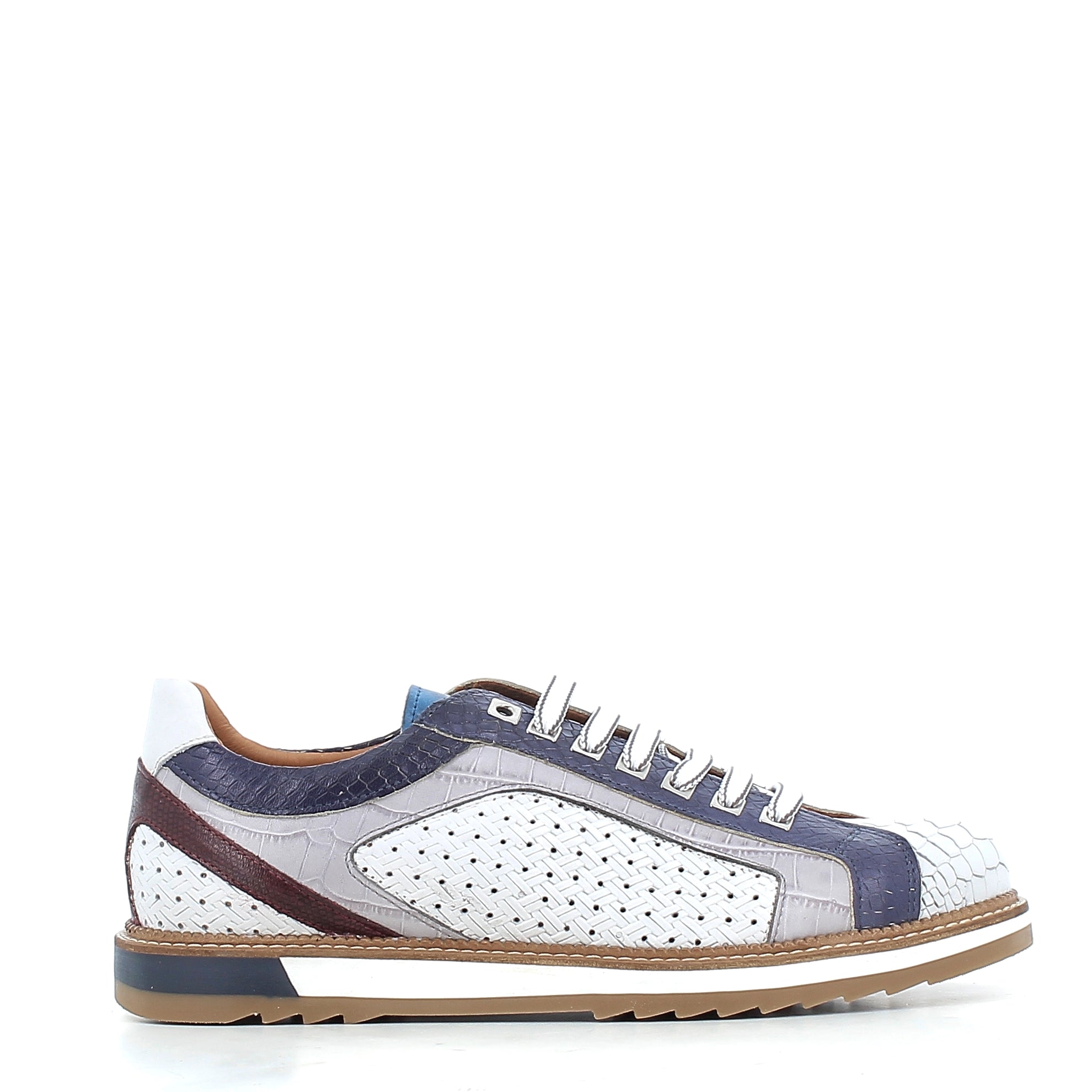 Scarpe Exton uomo 9512P26     BIANCO COMB8