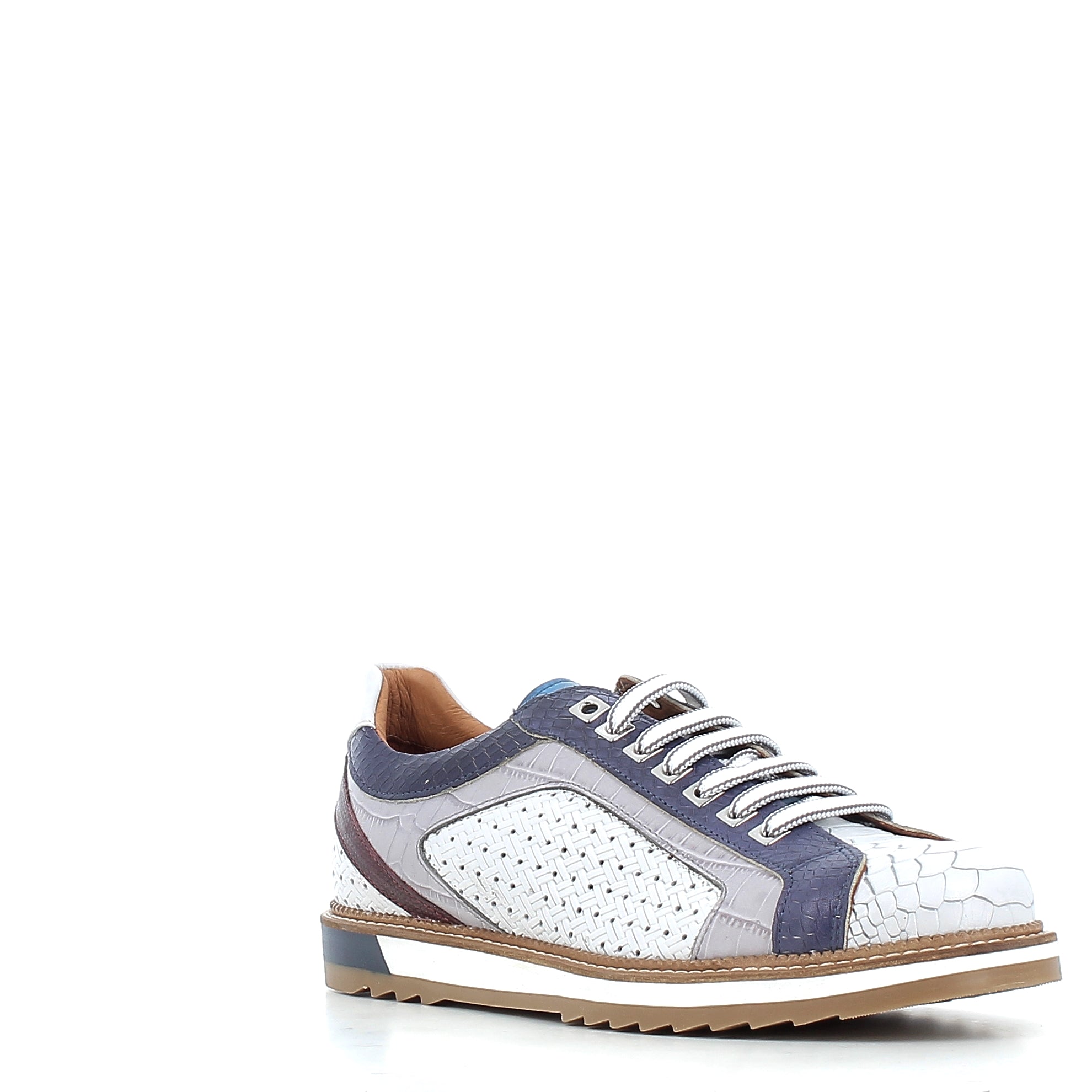 Scarpe Exton uomo 9512P26     BIANCO COMB8