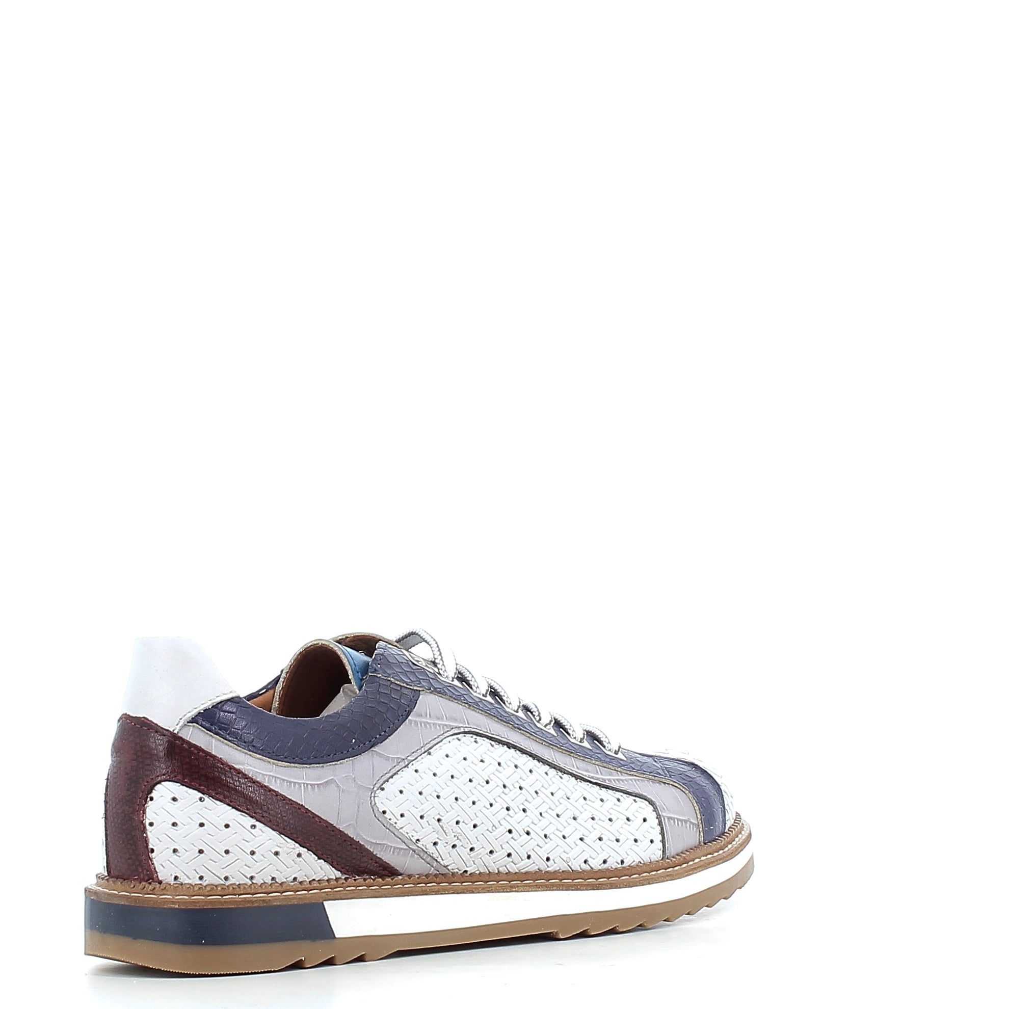 Scarpe Exton uomo 9512P26     BIANCO COMB8