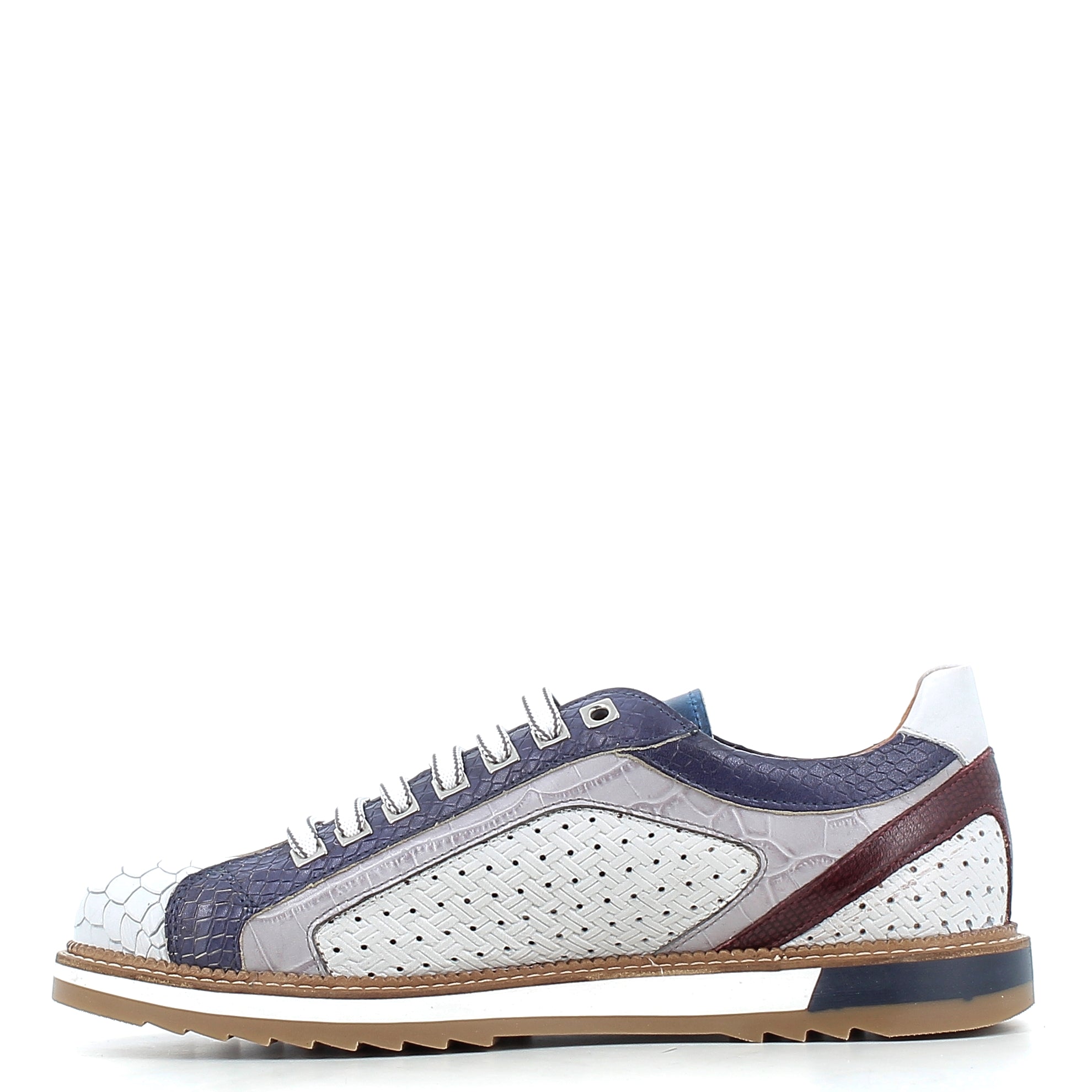 Scarpe Exton uomo 9512P26     BIANCO COMB8