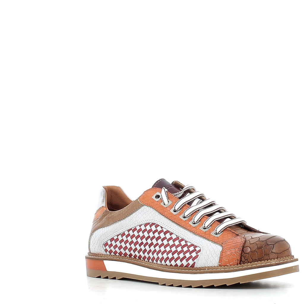 Scarpe Exton uomo 9514P26     CUOIO COMB3