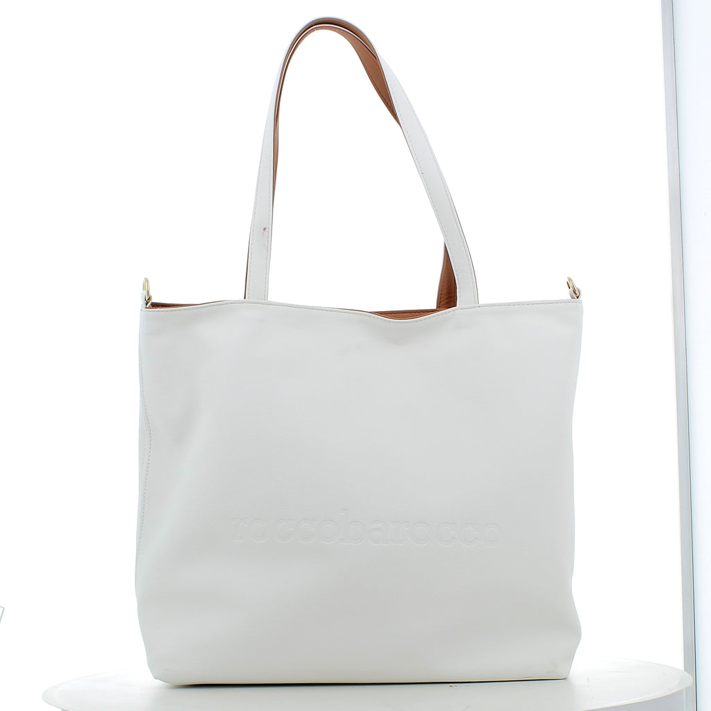 Borsa RoccoBarocco donna 241009P26   BROWN WHITE