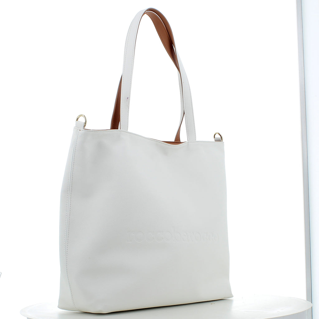 Borsa RoccoBarocco donna 241009P26   BROWN WHITE