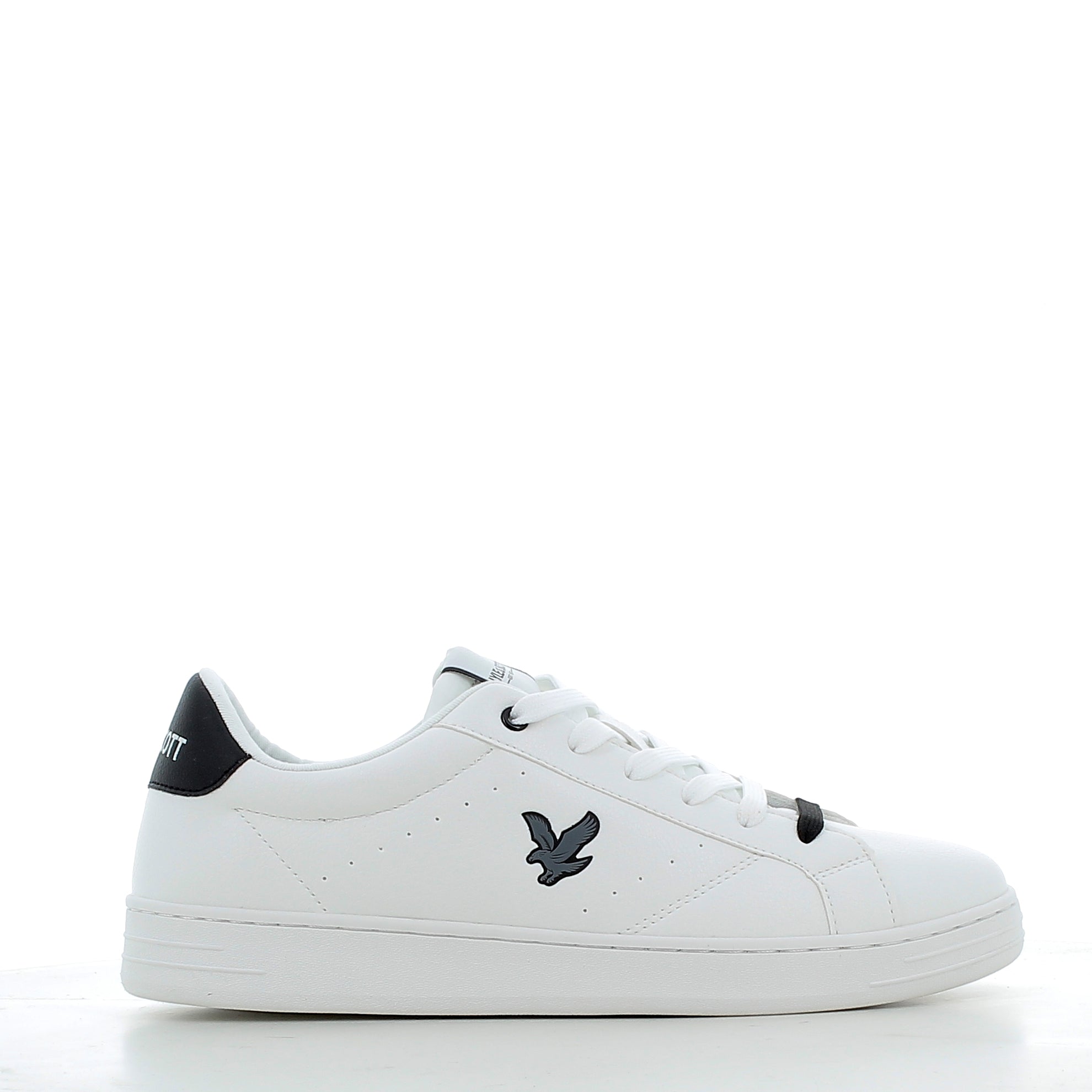 Scarpe Lyle & Scott uomo ELGINP26    WHITE BLACK