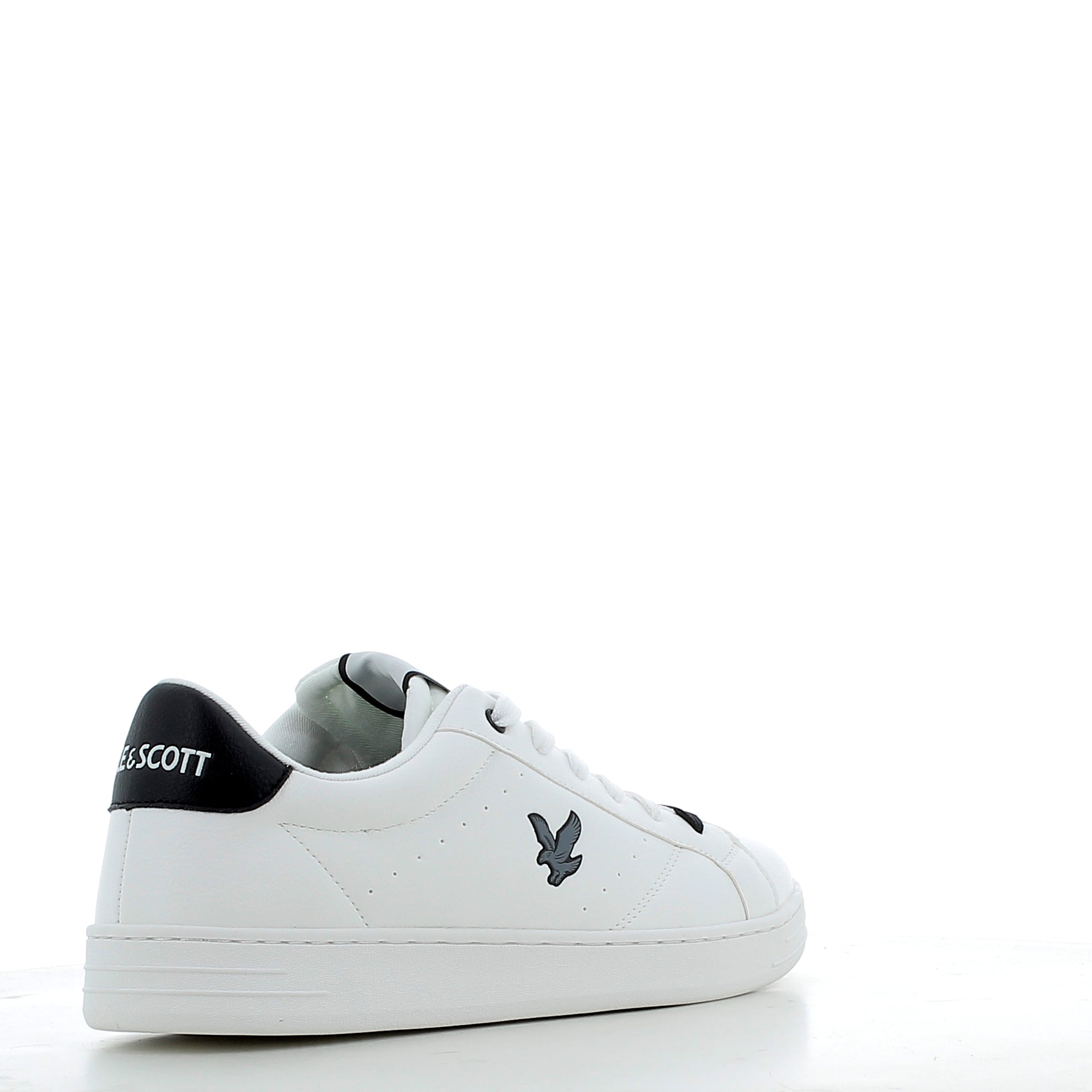 Scarpe Lyle & Scott uomo ELGINP26    WHITE BLACK