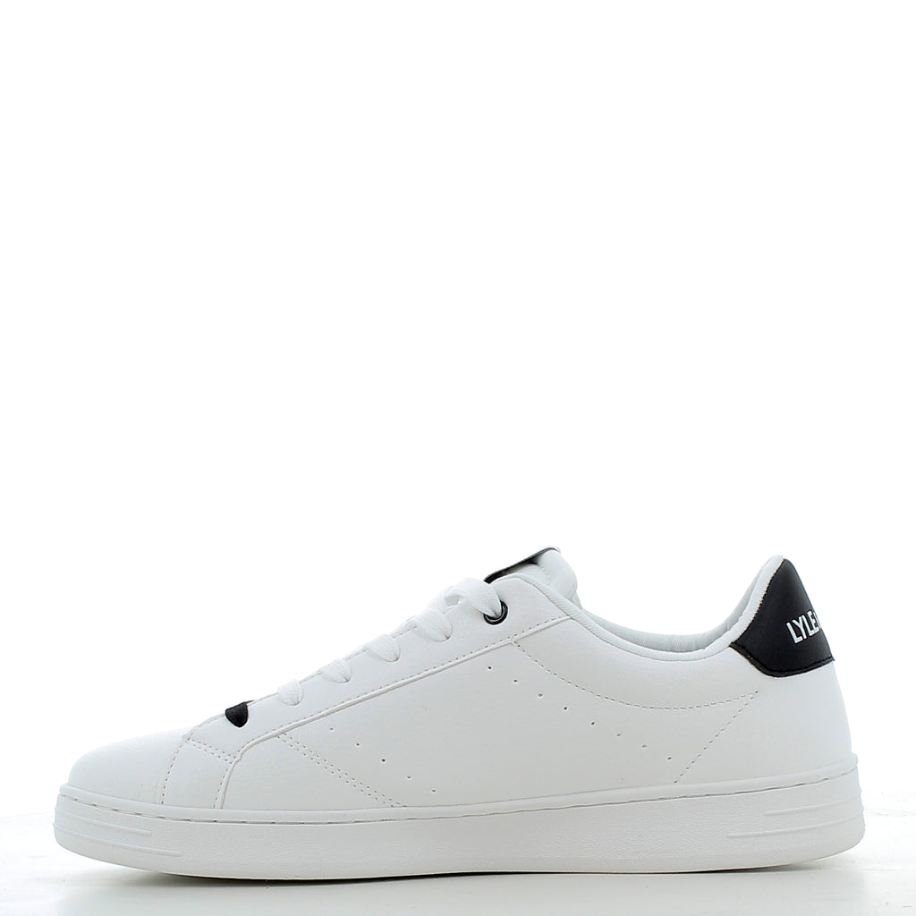 Scarpe Lyle & Scott uomo ELGINP26    WHITE BLACK