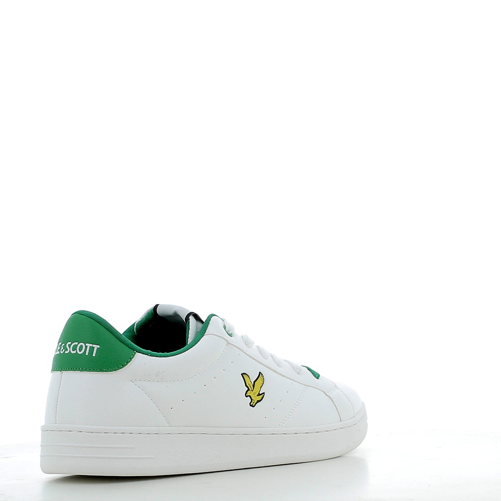 Scarpe Lyle & Scott uomo ELGINP26    WHITE GREEN