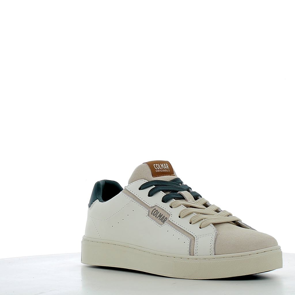 Scarpe Colmar uomo BATESFINA26 OFFWHITE GREEN