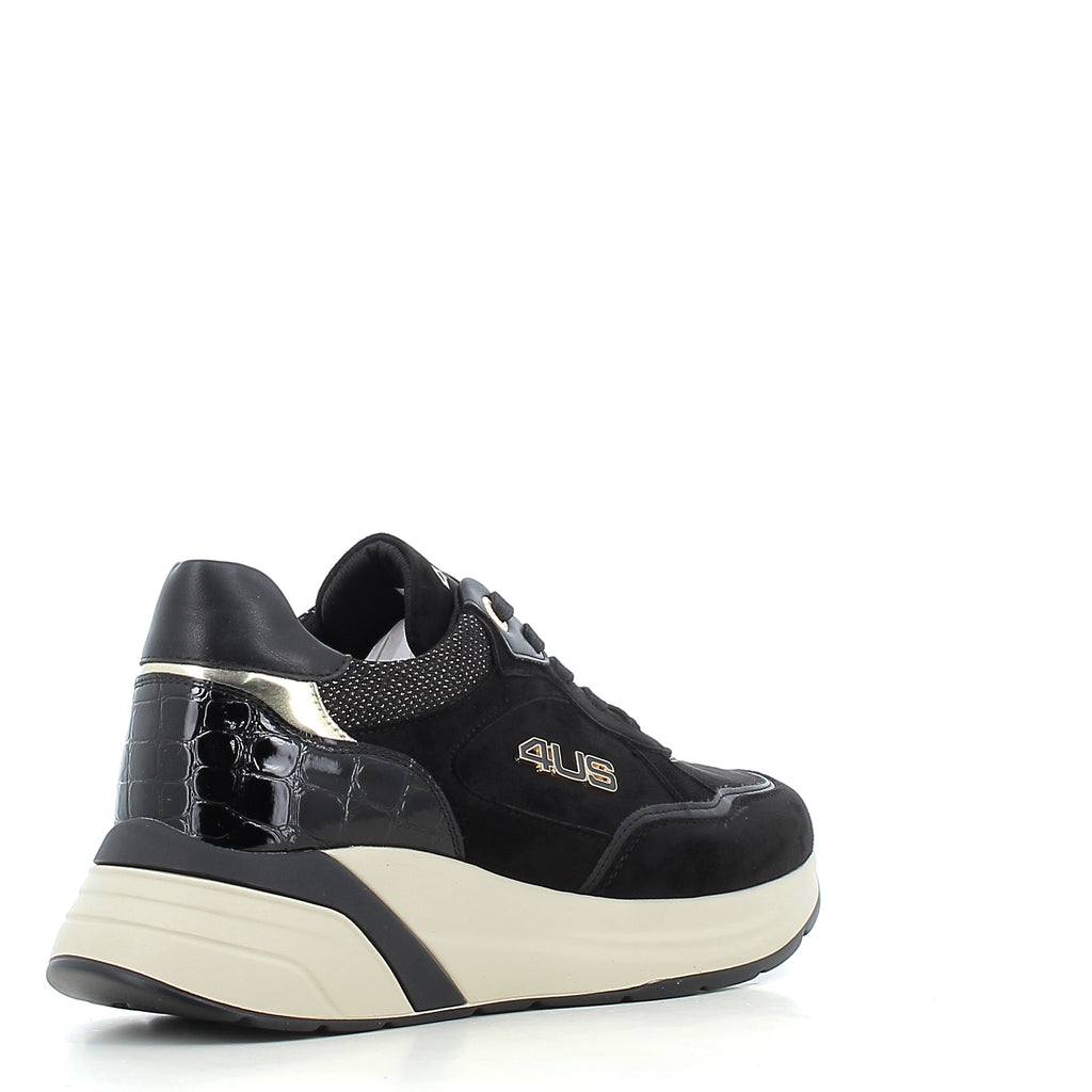 Scarpe Paciotti 4US donna 272A26      BLACK