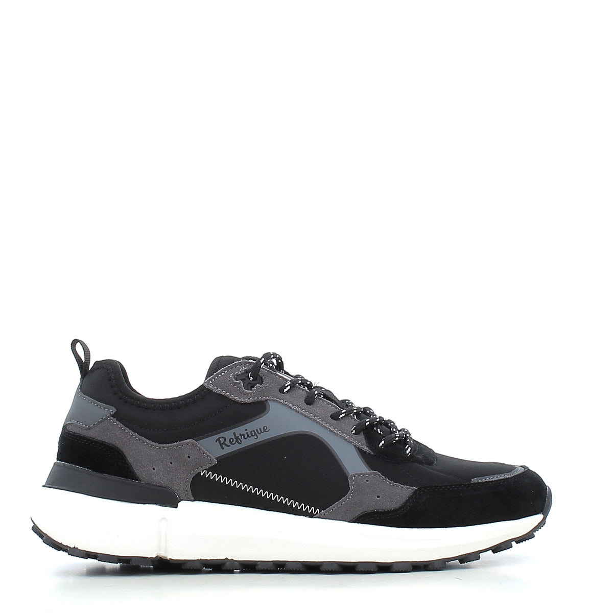 Scarpe Refrigue uomo 001A26      BLACK