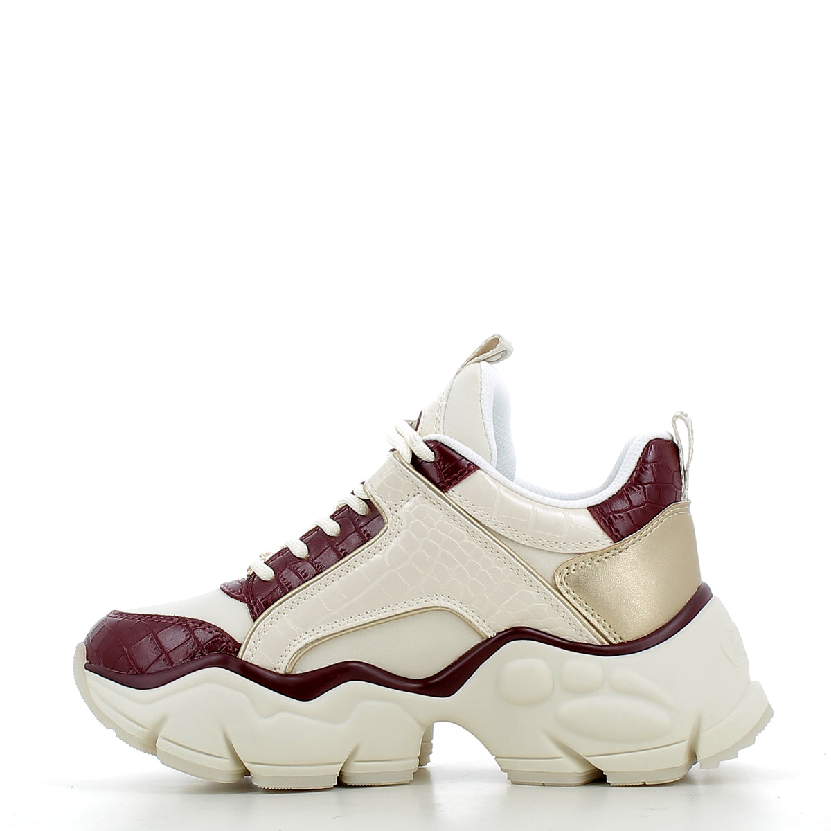 Scarpe Buffalo donna 16402A26    OFFWHI RED GOL