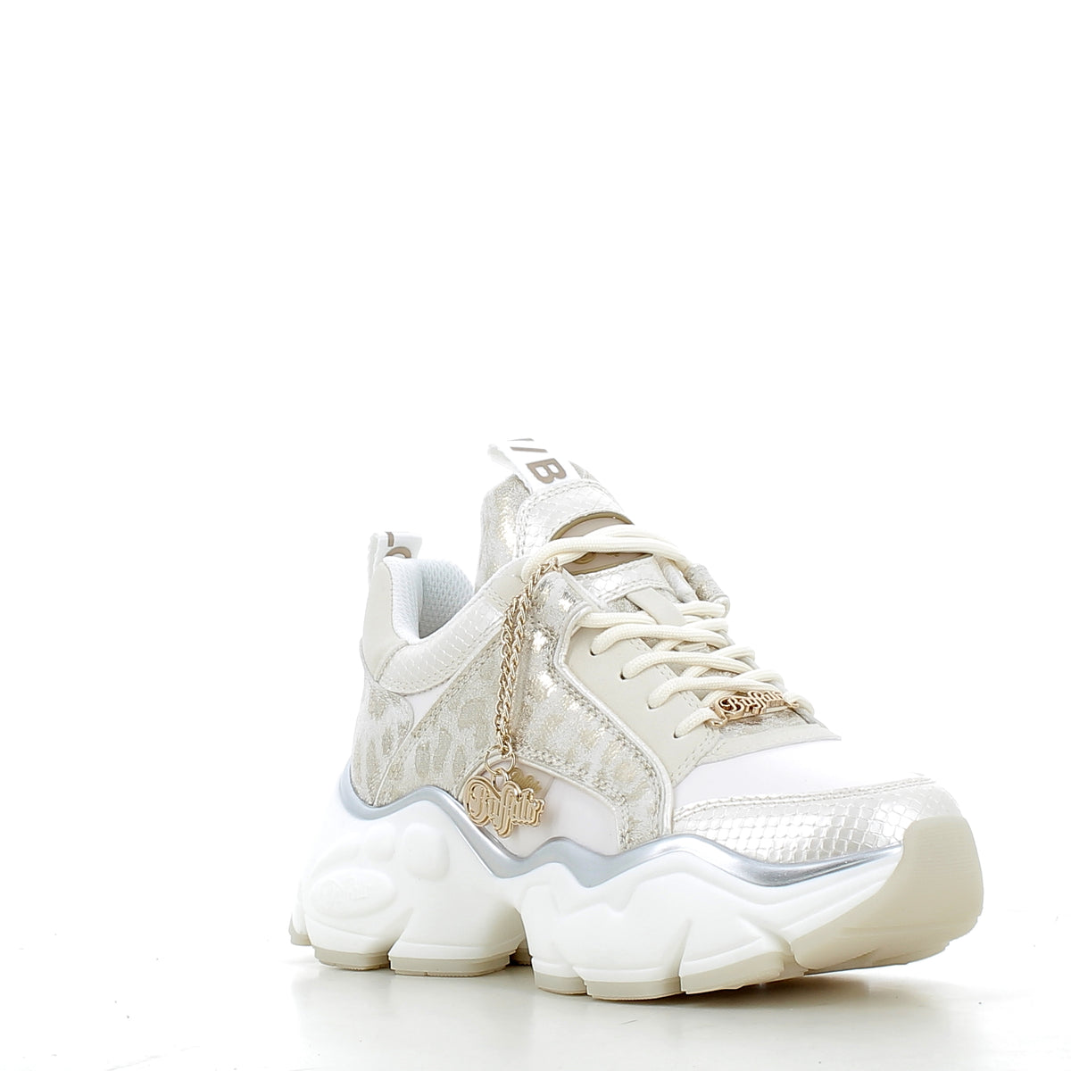 Scarpe Buffalo donna 16403A26    CREAM SILVER