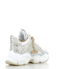 Scarpe Buffalo donna 16403A26    CREAM SILVER