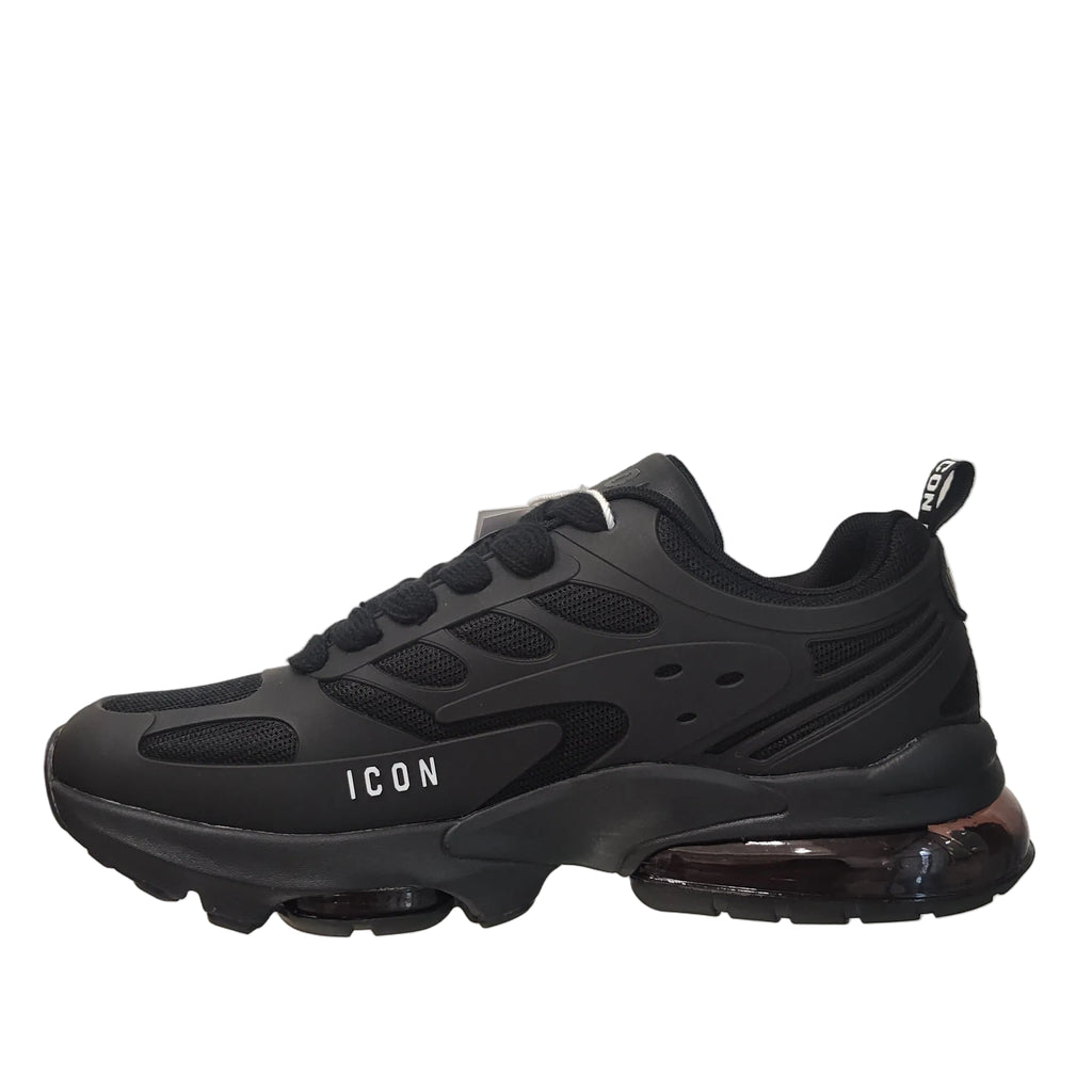 Scarpe Icon uomo 6166A26     NERO