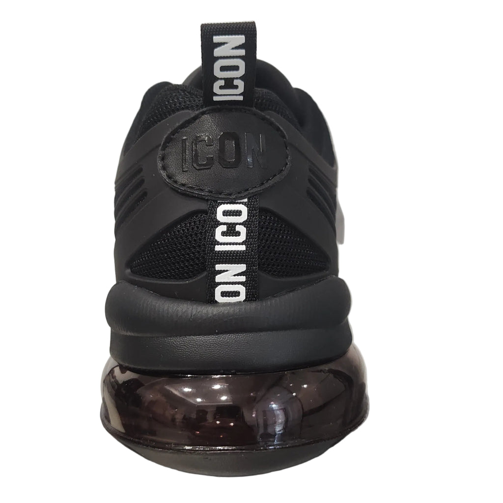 Scarpe Icon uomo 6166A26     NERO