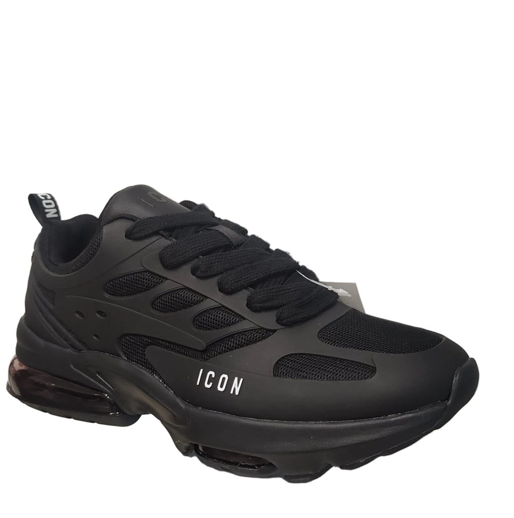 Scarpe Icon uomo 6166A26     NERO