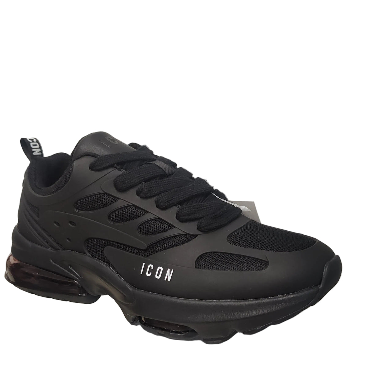 Scarpe Icon uomo 6166A26     NERO