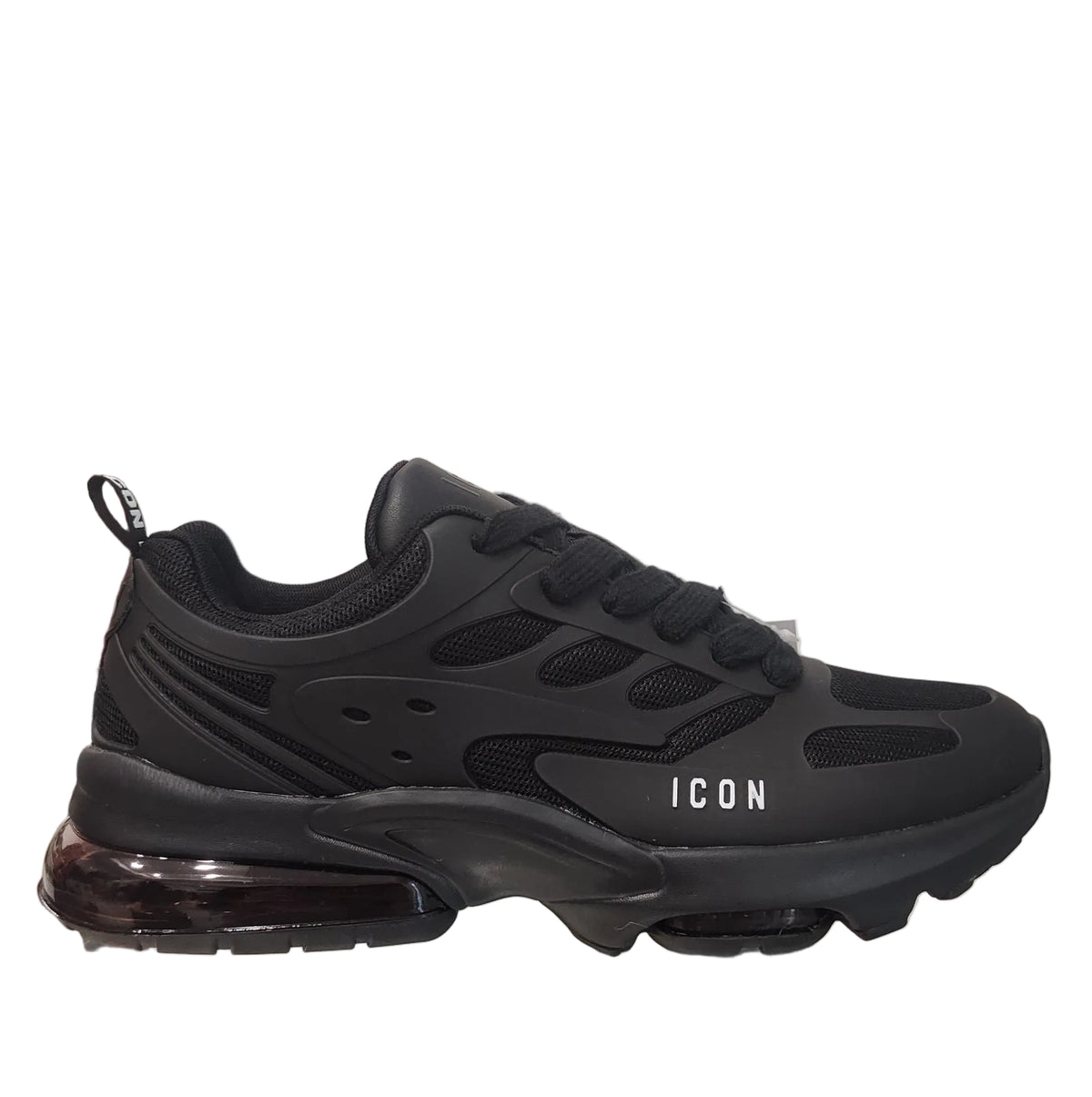 Scarpe Icon uomo 6166A26     NERO